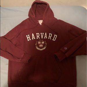 Vintage Champion Harvard Hoodie Men’s Size Large
